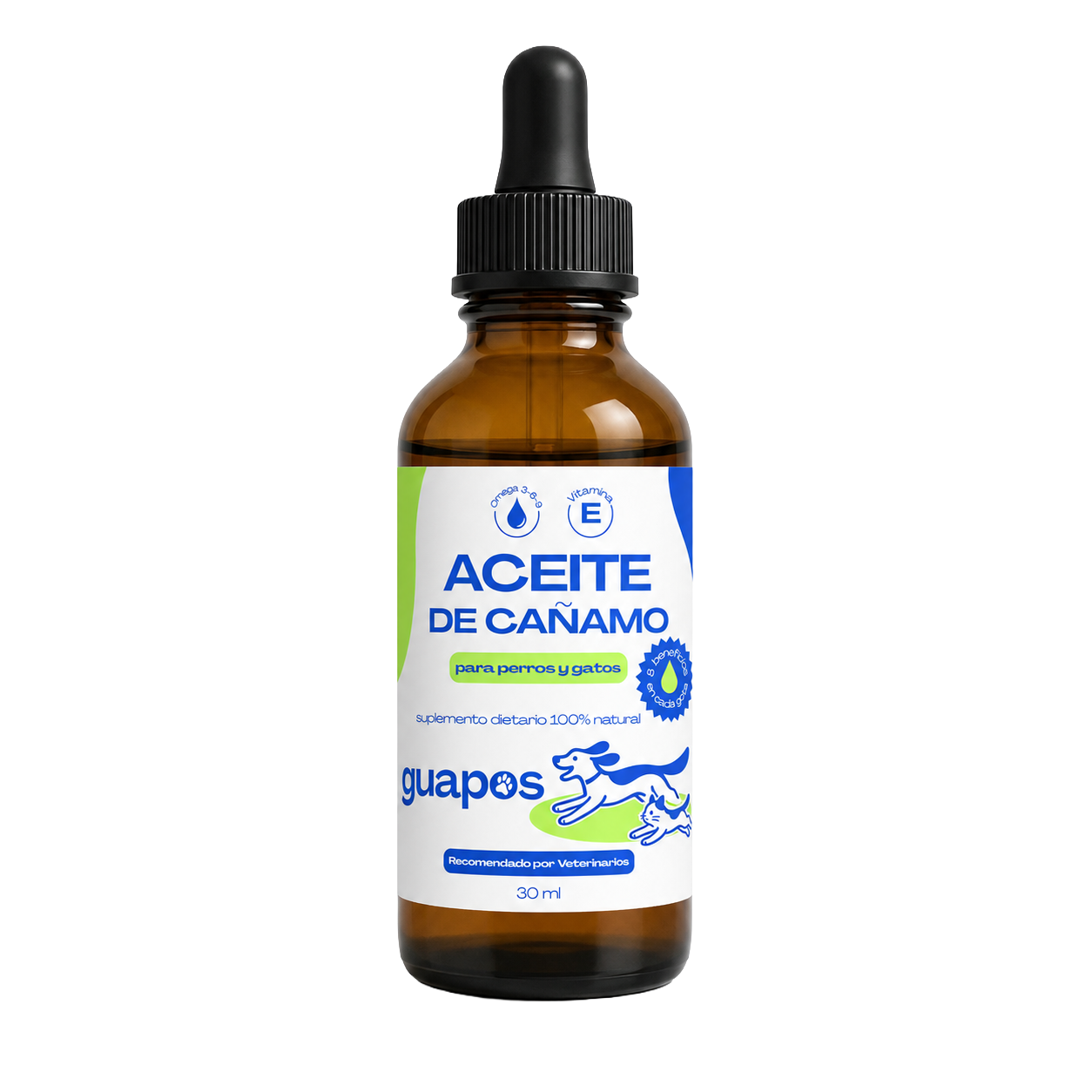 Aceite de cáñamo para mascotas